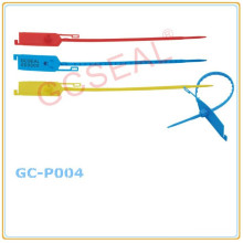 Sceau de sécurité en plastique avec étiquette GC-P004